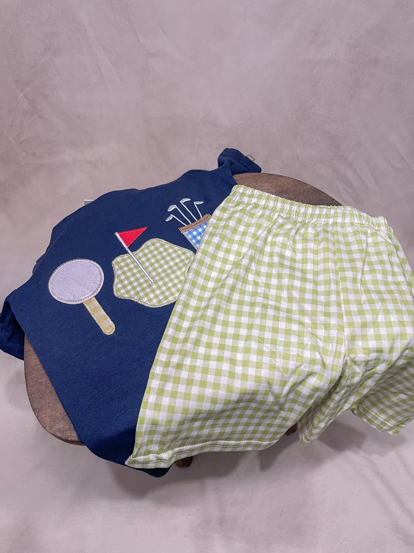 Little birdies embroidered set
