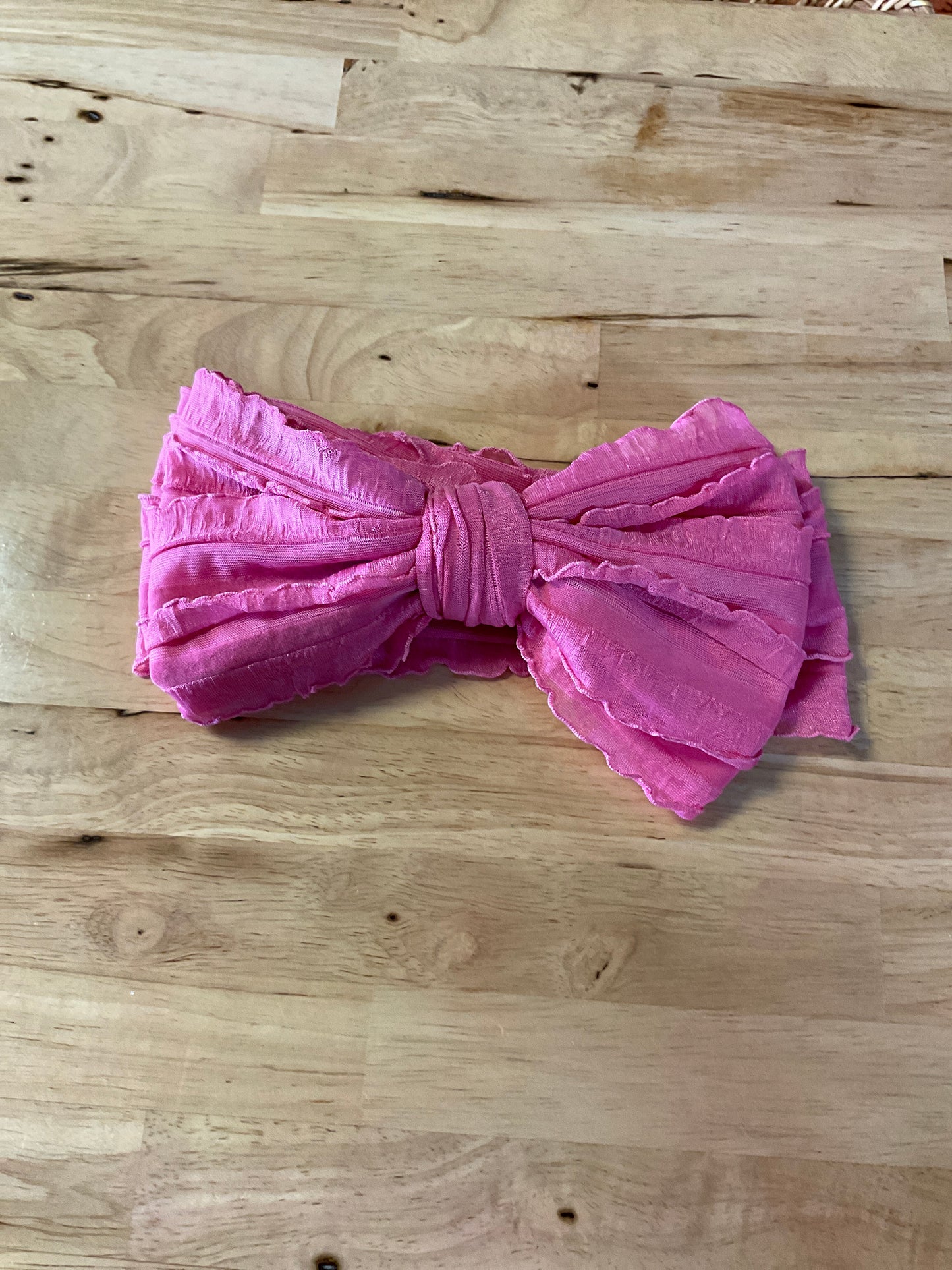 Headband Bow -pink