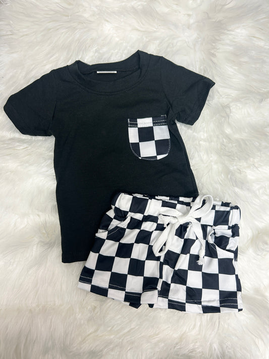 Checkered Cutie Set