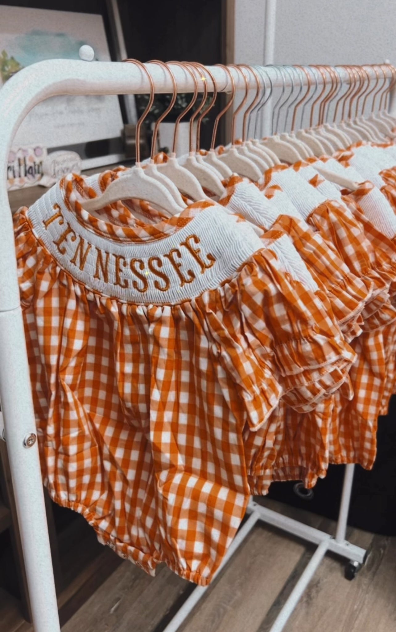 Rocky Smock Tennessee bubble romper