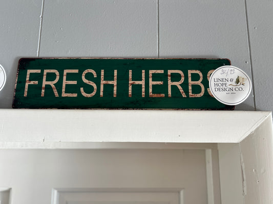 Fresh herbs