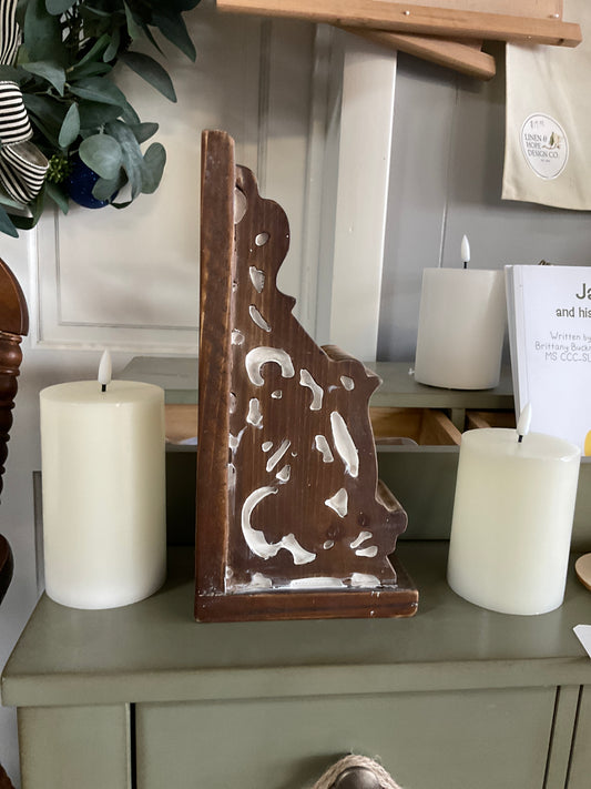 Brown Book End