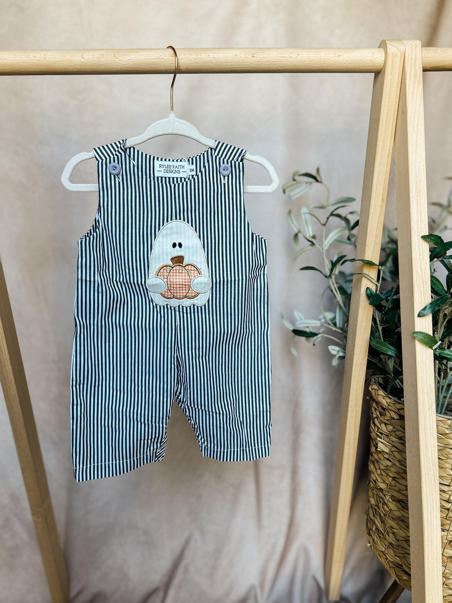 Ghost boy romper
