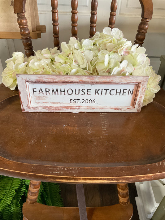 Farmhouse Kitchen sign