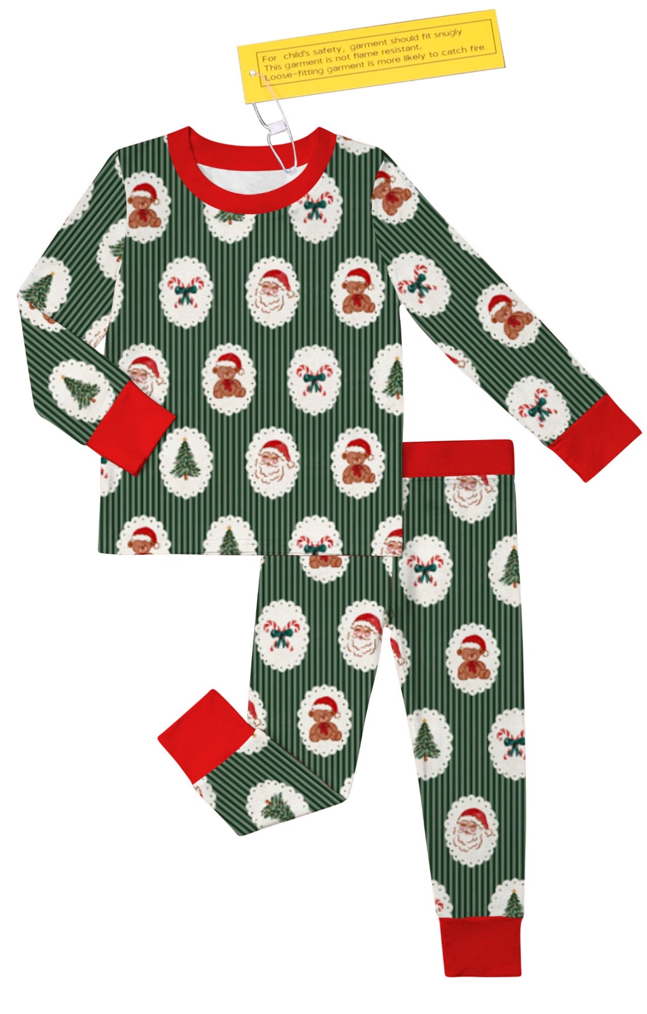 Beary Christmas bamboo pajamas
